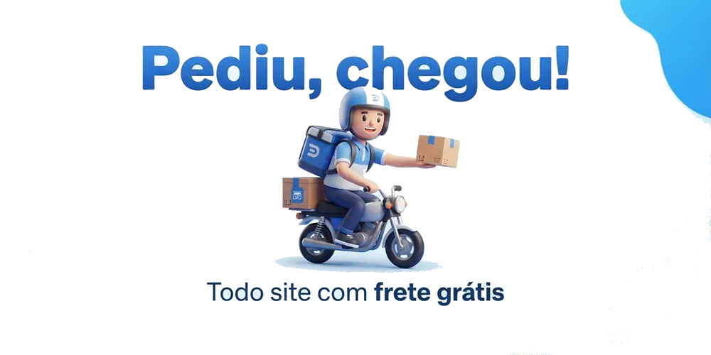 Frete grátis e entrega rápida